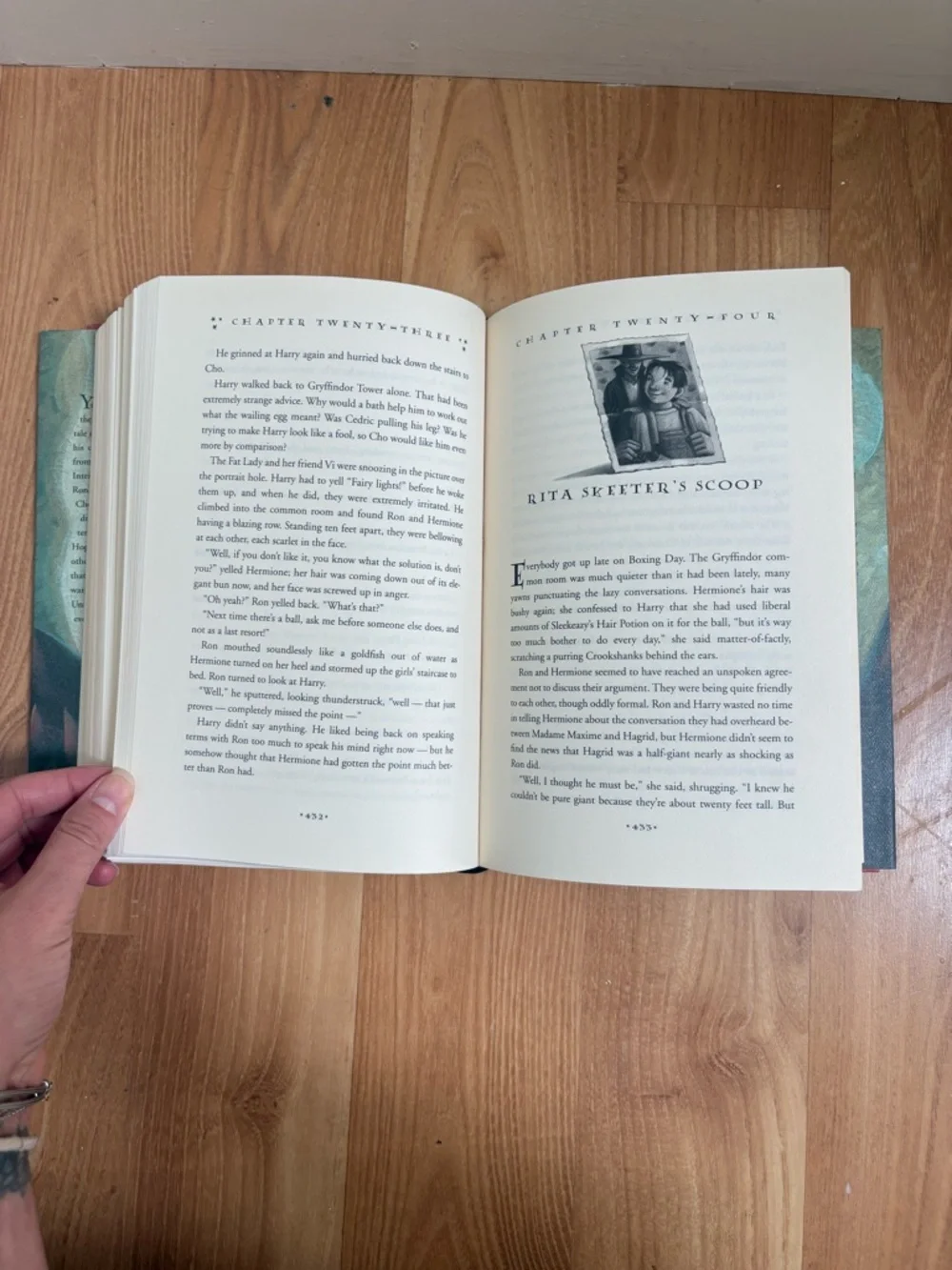 Harry Potter Hardcover Bundle Goblet of Fire + Deathly Hallows - Picture 8 of 15